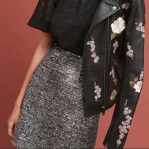 Anthropologie Hutch Saint-Michel Mini Skirt XL